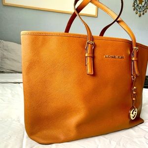 Michael Kors Tan Leather Purse